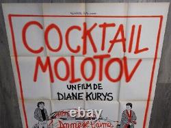 Cocktail Molotov Affiche ORIGINALE Poster 120x160cm 4763 1980 Diane Kurys