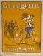 Cycles Lorette Affiche Pub Ancienne 1920 Velo Cyclisme Bourges Original Poster