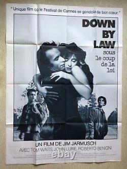 Down by law Affiche Cinéma 1986 Original Movie Poster Jim Jarmusch