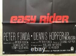 Easy Rider (Affiche cinéma EO 1969) Original Grande French Movie Poster