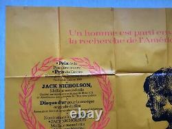 Easy Rider (Affiche cinéma Originale) Grande French Movie Poster (Lithographie)