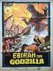 Ebirah Contre Godzilla (affiche Eo 1966) Original Grande French Movie Poster