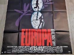 Europa Affiche ORIGINALE Poster 120x160cm 4763 1991 Lars von Trier Max V Sydow