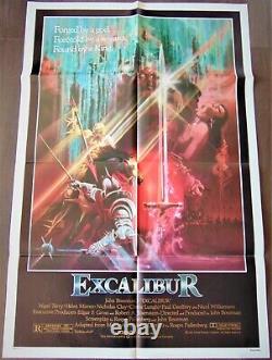 Excalibur Affiche ORIGINALE US 68x104cm Poster 2741 1981