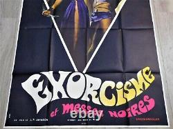 Exorcisme et Messes Noires Affiche ORIGINAL Poster 120x160cm 4763 1975 J Franco
