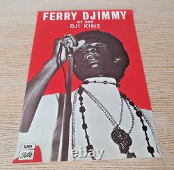 FERRY DJIMMY et ses DJI-KINS AFFICHE ORIGINALE POSTER VERY RARE ca1970