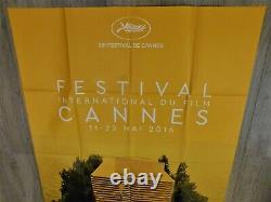 FESTIVAL CANNES OFFICIELLE Affiche ORIGINALE Poster 120x160cm 4763 2016 Godard