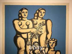 Fernand Léger Original lithograph poster 1952 Affiche originale