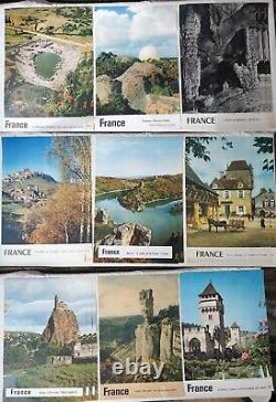 France tourisme Lot de 129 affiches anciennes/original travel posters 1957-64