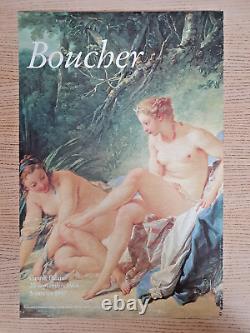 Francois Boucher Affiche Originale D'exposition Poster Grand Palais 1986