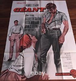Géant / Giant / James Dean / Affiche / Poster / 120x160 / 47x63 Inch/ Original