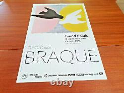 Georges Braque Original Exhibition Poster Affiche Paris 2013