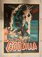 Godzilla (affiche Cinéma Eo 1954) Gojira Honda Kaiju Original Movie Poster Tbe