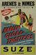 Harlem Globe-trotters Arenes De Nimes 1954 (suze) Affiche Originale Entoilée
