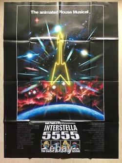 INTERSTELLA 5555 Affiche Original Grande French Movie Poster Daft Punk Matsumoto