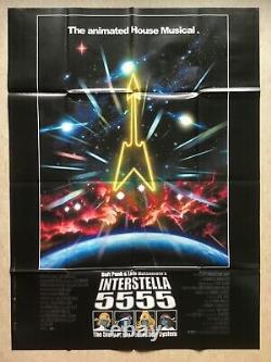 INTERSTELLA 5555 / Affiche cinéma 2003 / Original French Movie Poster Daft Punk
