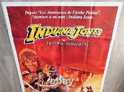 Indiana Jones et le Temple Maudit Affiche ORIGINALE Poster 120x160cm 4763 1984