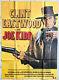 Joe Kidd Clint Eastwood Affiche Originale 1972, Western Poster 120x160