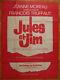 Jules Et Jim Jeanne Moreau F. Truffaut 1962 Affiche Originale 120x160 Poster