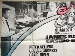 James Bond 007 Casino Royale (Affiche cinéma EO 1966) Original Movie Poster