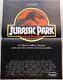 Jurassic Park Affiche Originale Poster 40x60cm 15x23 1993 Steven Spielberg