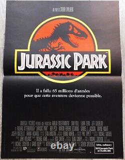 Jurassic Park Affiche ORIGINALE Poster 40x60cm 15x23 1993 Steven Spielberg