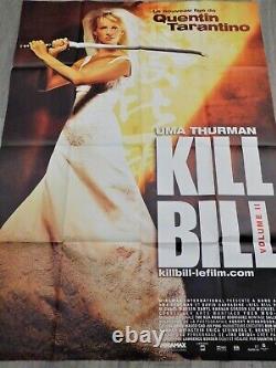Kill Bill 2 Affiche ORIGINALE Poster 120x160cm 4763 2004 Tarantino Thurman