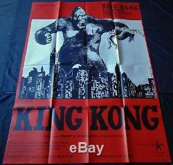 King Kong Affiche ORIGINALE 120x160cm POSTER One Sheet 47 63