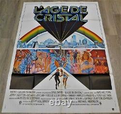 L'Age de Cristal Affiche ORIGINALE 120x160cm Poster 4763 1976 Michael York