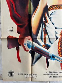 LA CUCARACHA, Affiche originale 1959 poster de cinéma 120X160