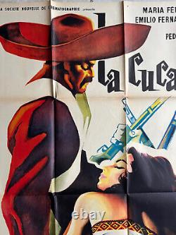 LA CUCARACHA, Affiche originale 1959 poster de cinéma 120X160