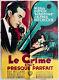 Le Crime Etait Presque Parfait, Hitchcock, Affiche Originale 1954 Poster 60x80