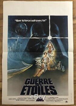 La Guerre Des Étoiles / Star Wars / 40x60 / Affiche / Poster / Original 77