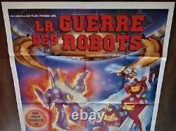 La Guerre des Robots Affiche ORIGINALE 120x160cm POSTER One Sheet 47 63