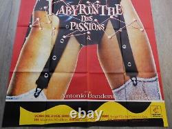 Labyrinthe des Passions Affiche ORIGINALE Poster 120x160cm 4763 1982 Almodóvar