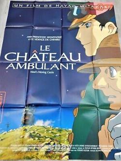 Le Chateau Ambulant Affiche ORIGINALE Poster 120x160cm 4763 2004 Miyazaki