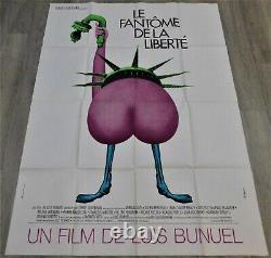 Le Fantome de la Liberte Affiche ORIGINALE Poster 120x160cm 4763 1974 L Buñuel