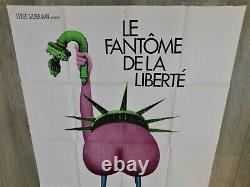 Le Fantome de la Liberte Affiche ORIGINALE Poster 120x160cm 4763 1974 L Buñuel