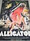 Le Grand Alligator Affiche Originale 120x160cm Poster 4763 1979 Barbara Bach