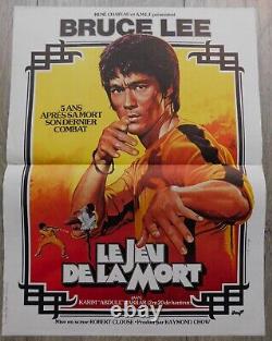 Le Jeu de la Mort Affiche ORIGINALE Poster 40x60cm 1523 1978 Bruce Lee kung-fu