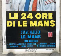 Le Mans 1971 Steve Mcqueen Rare Affiche Originale Poster