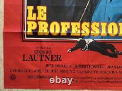 Le Professionnel Affiche cinéma 81 Original Grande French Movie Poster