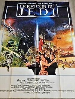 Le Retour du Jedi Affiche ORIGINALE Poster 120x160cm 4763 1983 Star Wars Ford