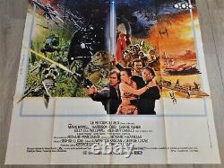 Le Retour du Jedi Affiche ORIGINALE Poster 120x160cm 4763 1983 Star Wars Ford