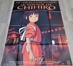 Le Voyage de Chihiro Affiche ORIGINALE Poster 120x160cm 4763 2001 Miyazaki