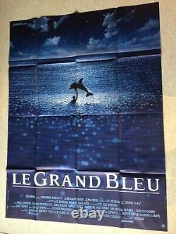 Le grand bleu Affiche Cinéma 1988 Original Movie Poster Luc Besson