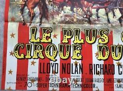 Le plus grand cirque du monde Affiche Cinéma 1964 Original Movie Poster