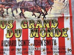 Le plus grand cirque du monde Affiche Cinéma 1964 Original Movie Poster