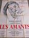 Les Amants Affiche Originale Poster 120x160cm 4763 1958 J Moreau L Malle