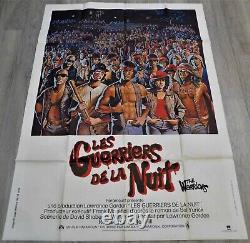 Les Guerriers de la Nuit Affiche ORIGINALE Poster 120x160cm 4763 1979 W. Hill